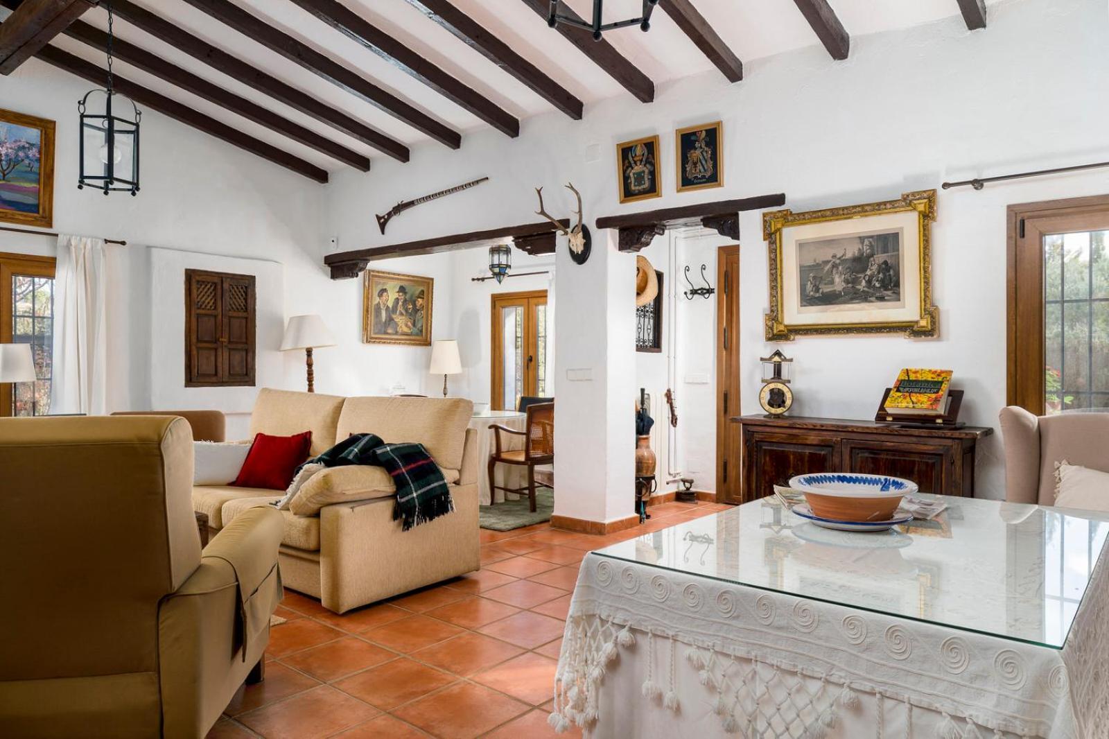 Refugio Andaluz Con Piscina Entre Olivos Villanueva de Tapia Bagian luar foto