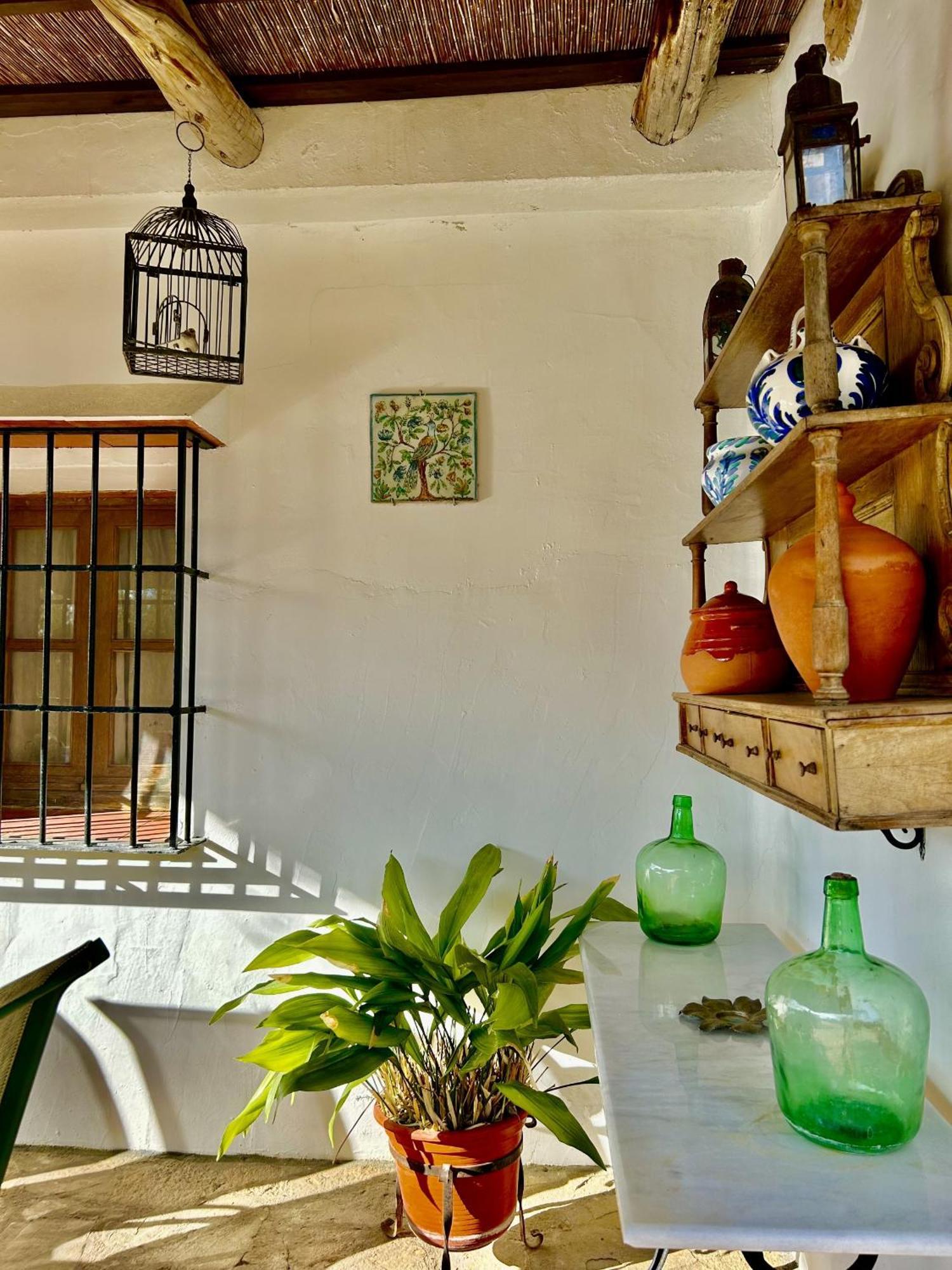 Refugio Andaluz Con Piscina Entre Olivos Villanueva de Tapia Bagian luar foto