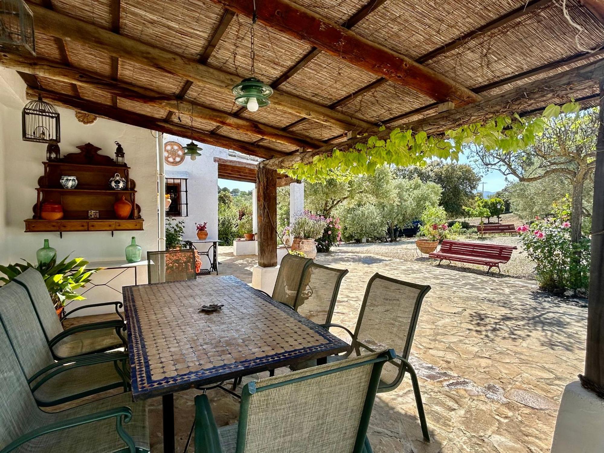 Refugio Andaluz Con Piscina Entre Olivos Villanueva de Tapia Bagian luar foto